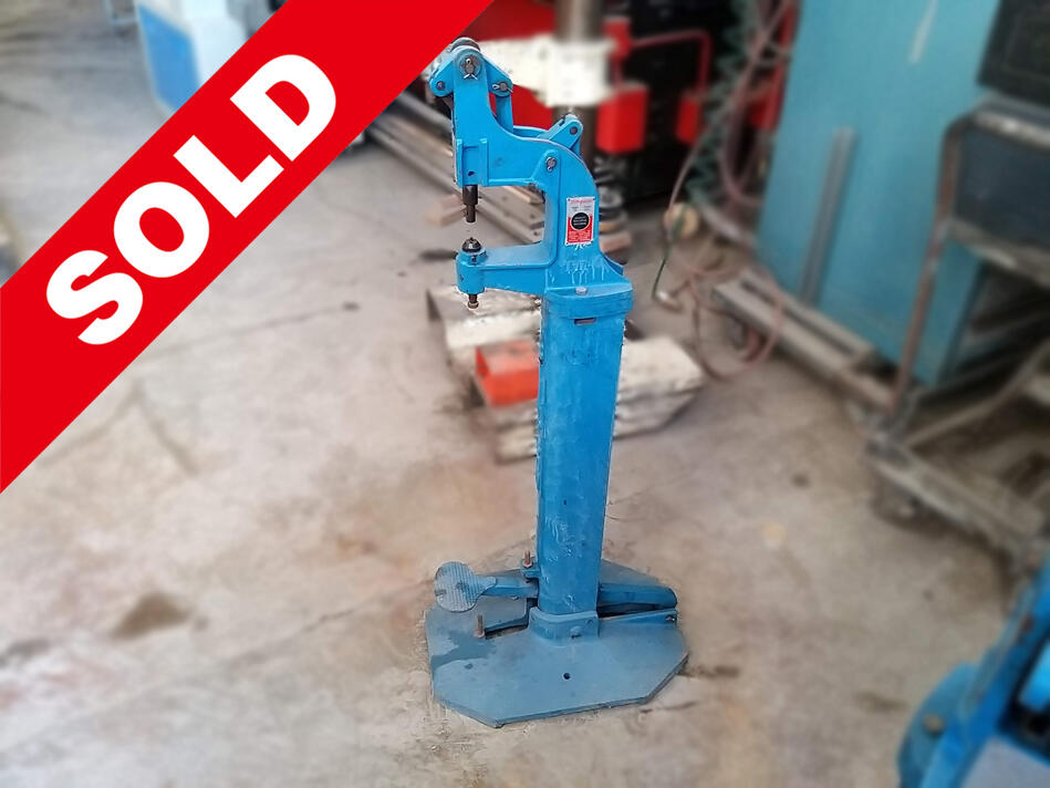 11679614 Foot Powered Rivet Press Machine Stimpson