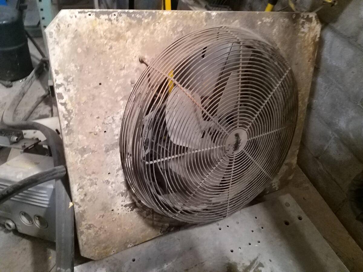 28451671 - Exhaust Fan 27 in with Motor Emerson 1/3 hp