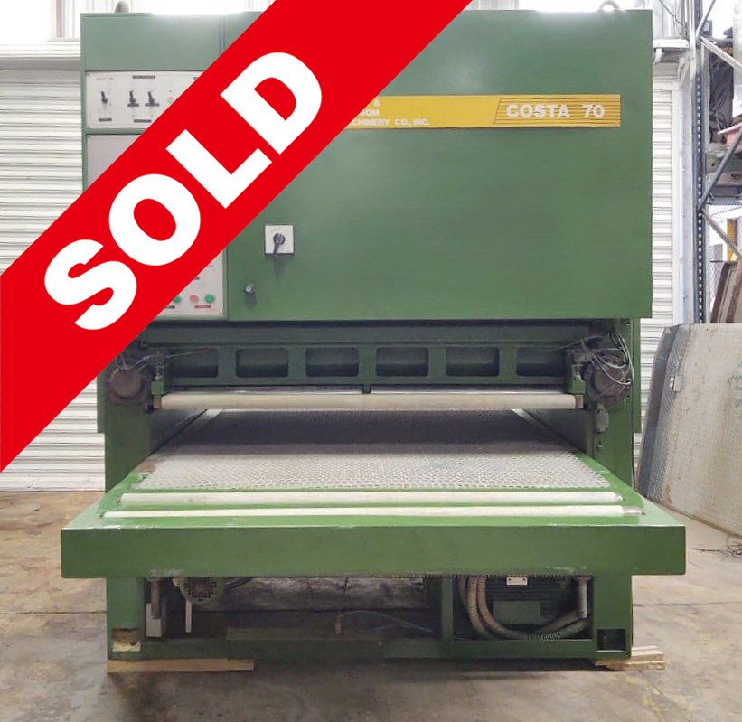 48750491 Wide Belt Sander 70 CCT 1350 Costa Levigatrici 75 HP